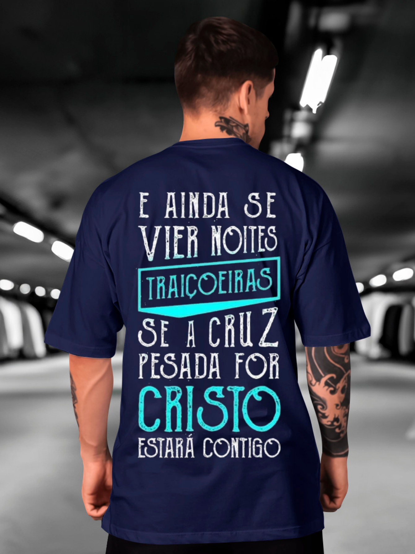 Camiseta Oversized Noites Traiçoeiras EC