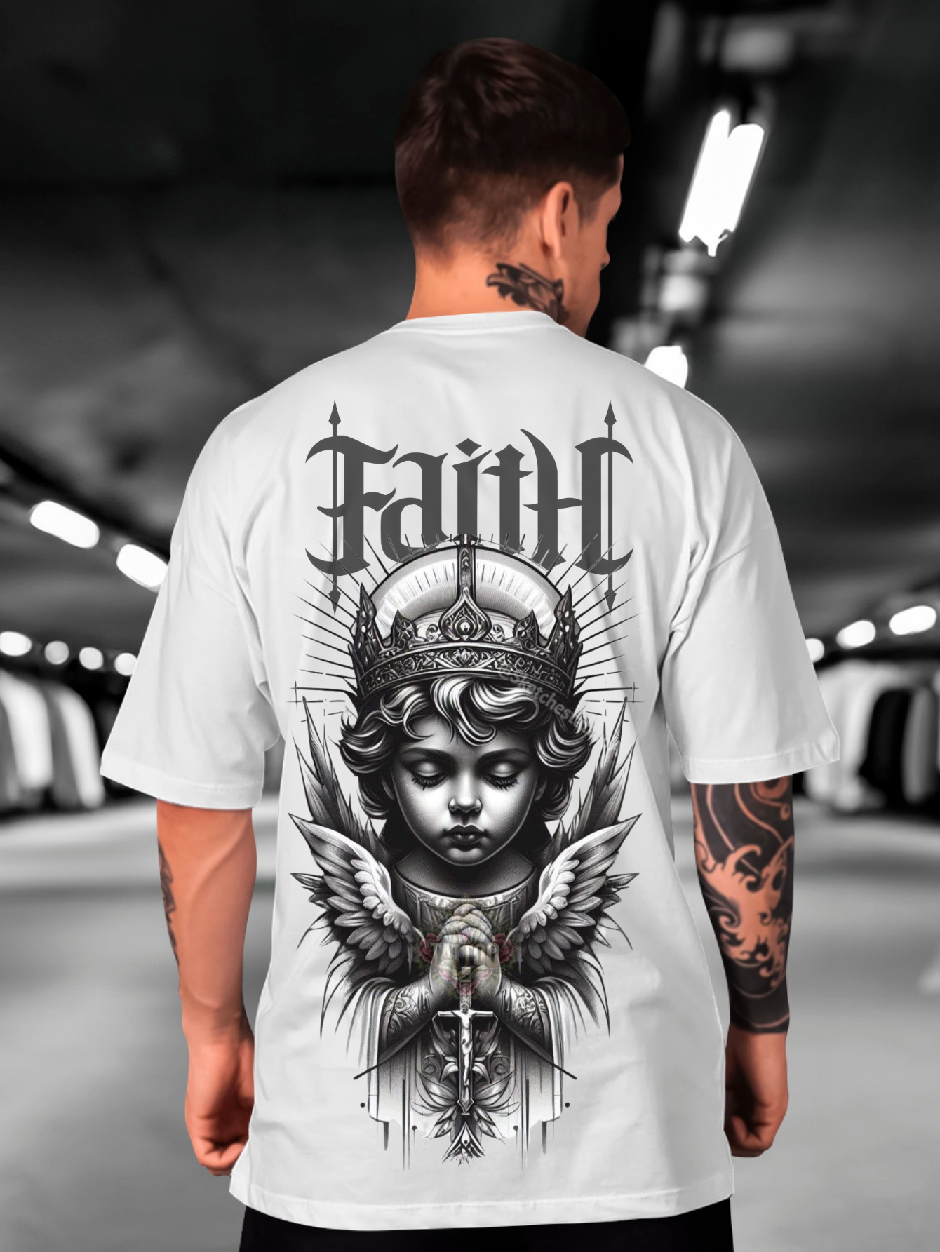 Camiseta Oversized Faith EC