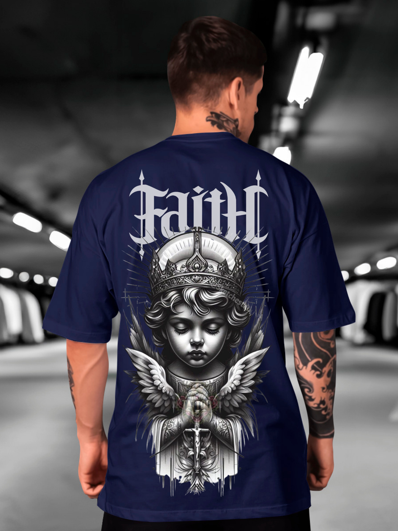 Camiseta Oversized Faith EC