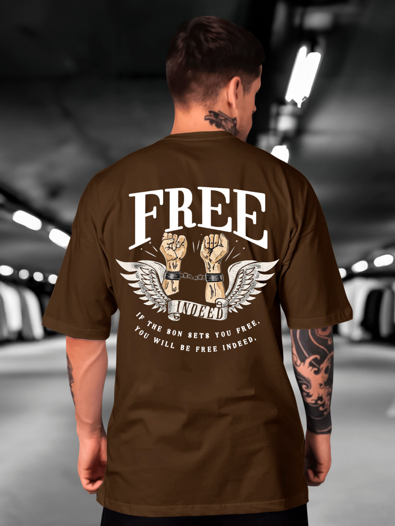 Camiseta Oversized Free EC