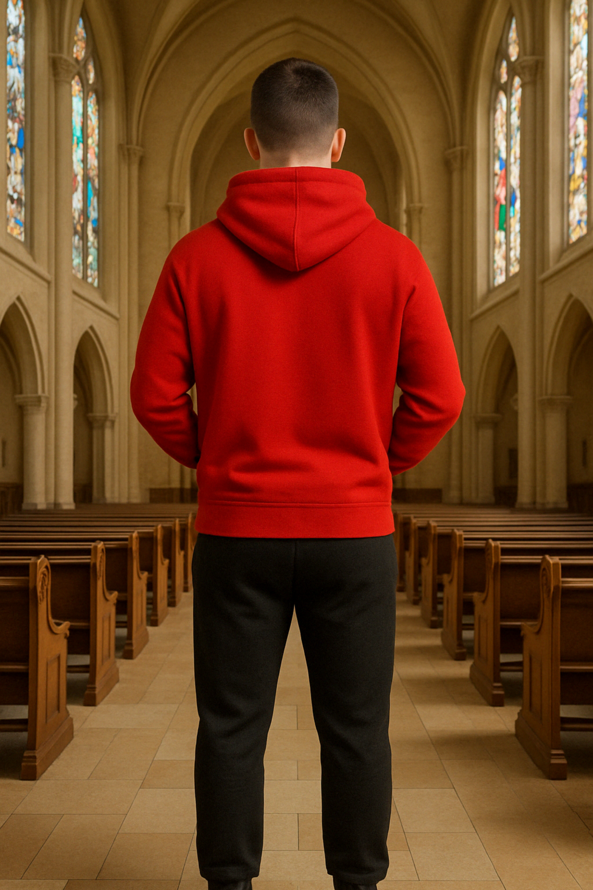 Conjunto de Moletom In God I Trust EF MEIO E EB