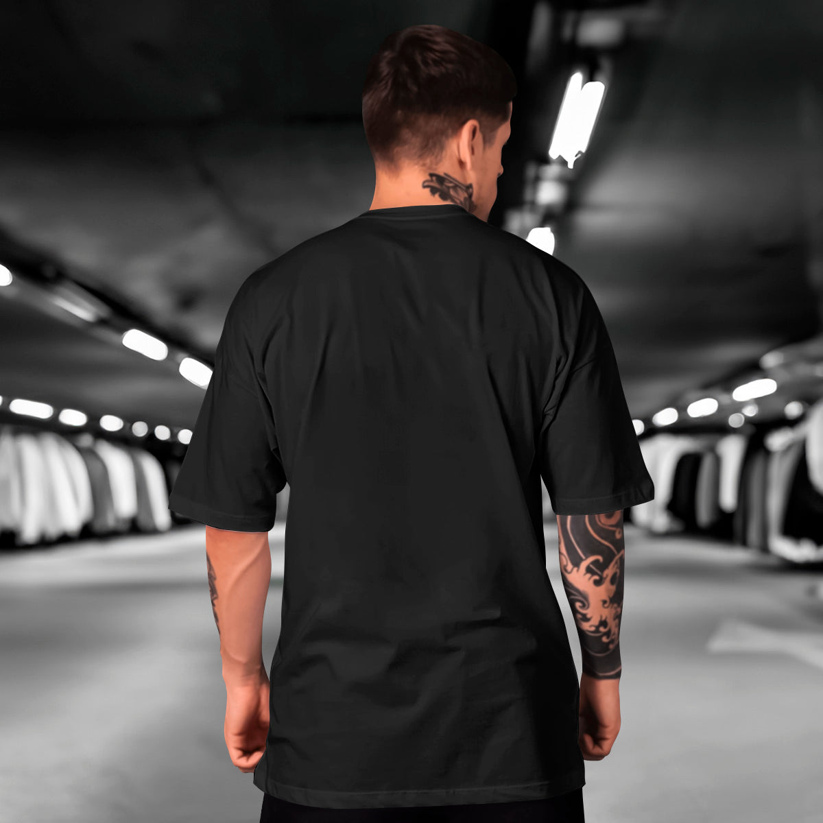 Camiseta Oversized Lion and Jesus EF