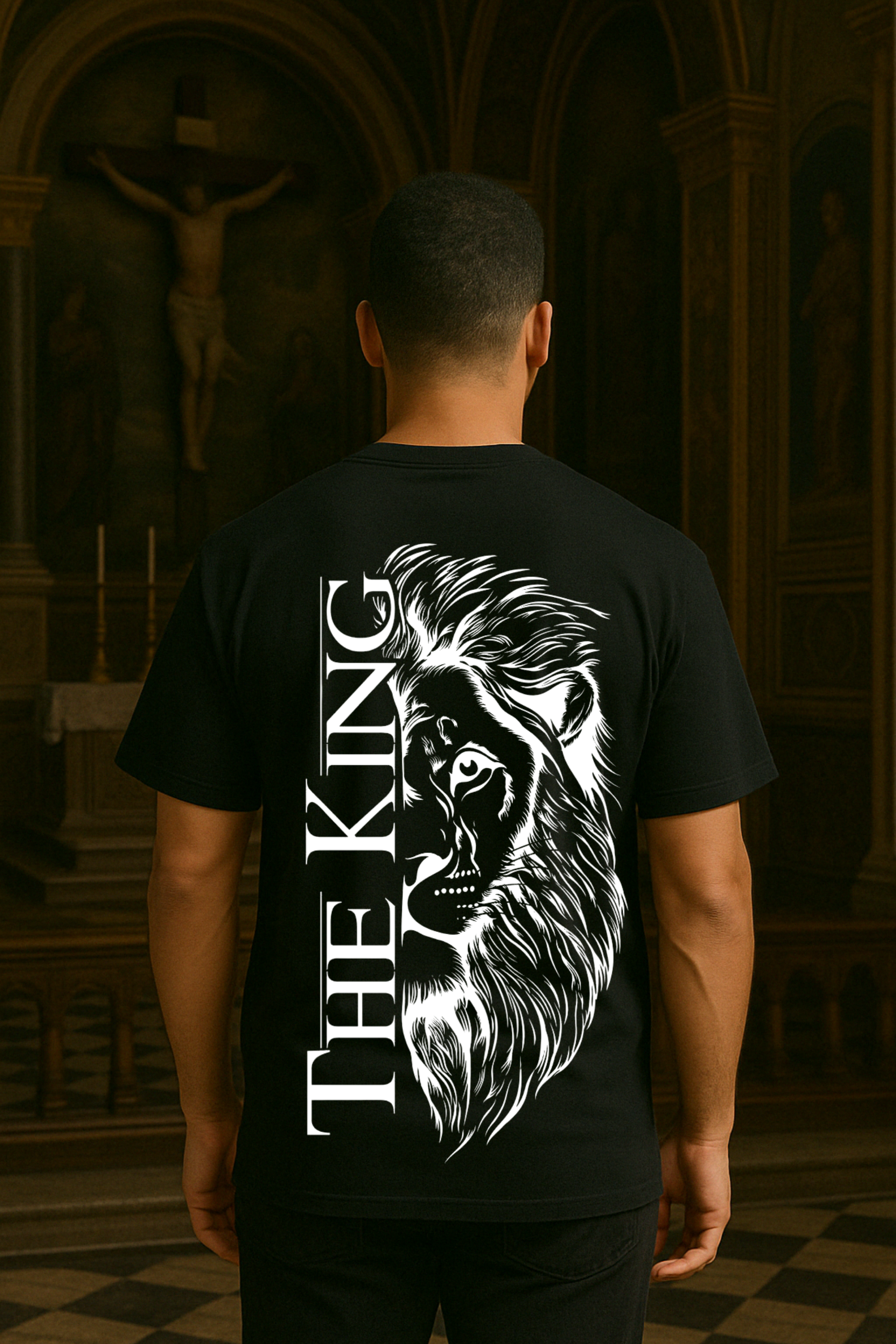 Camiseta Oversized The King EC