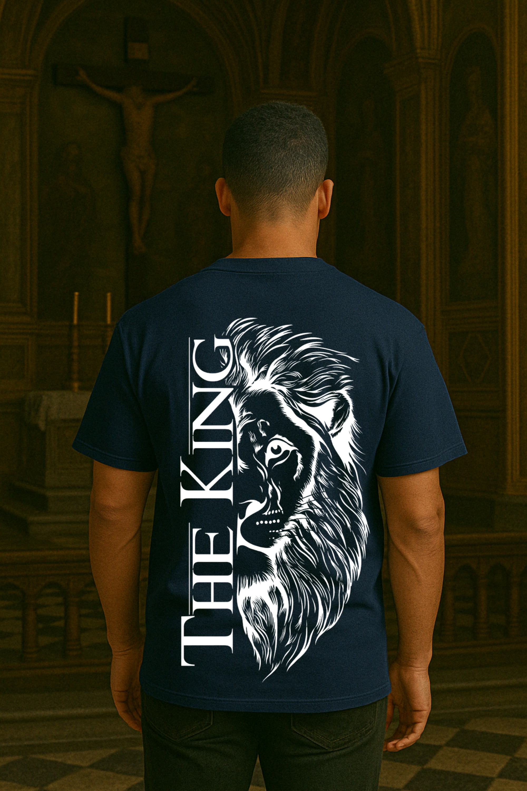 Camiseta Oversized The King EC