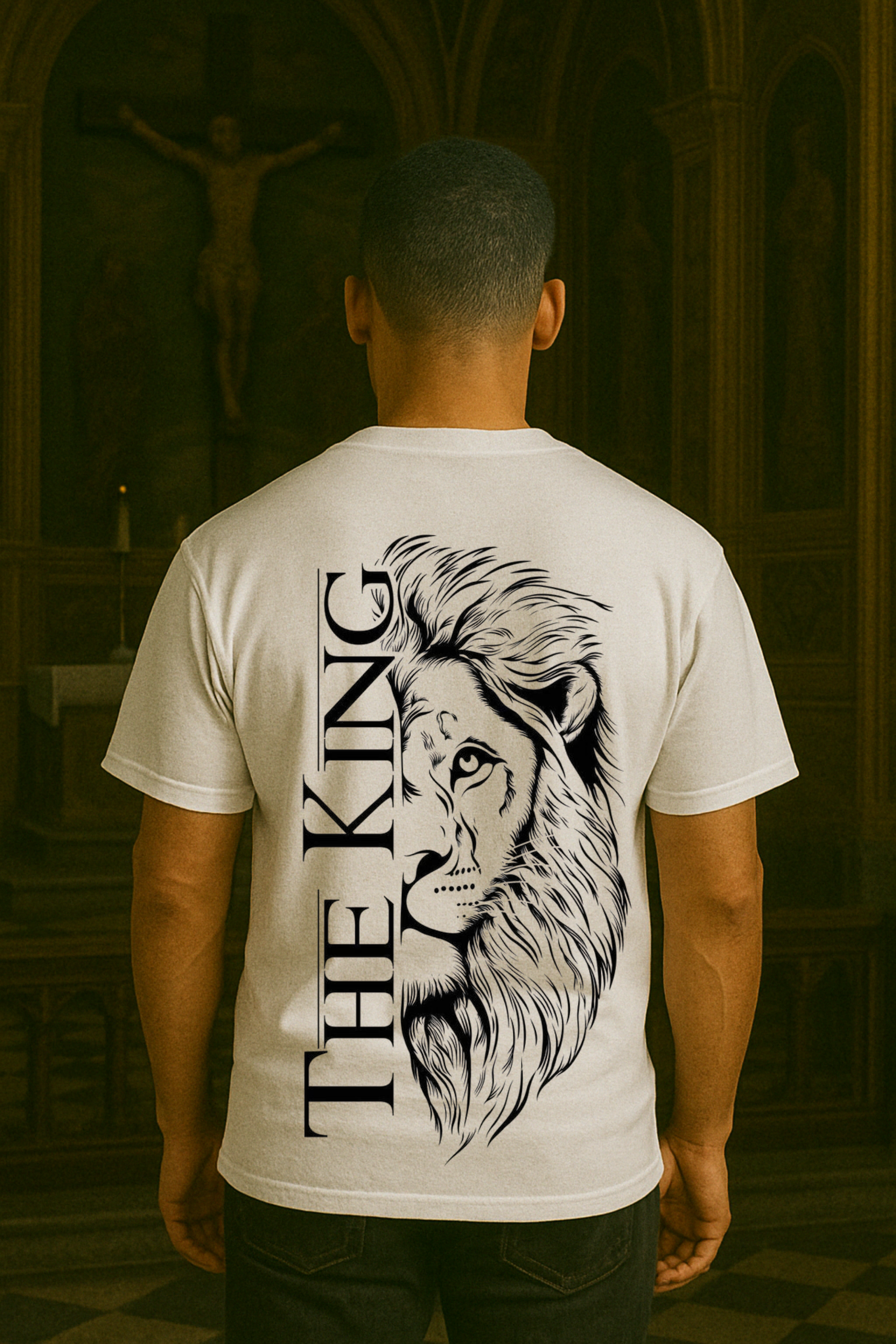 Camiseta Oversized The King EC