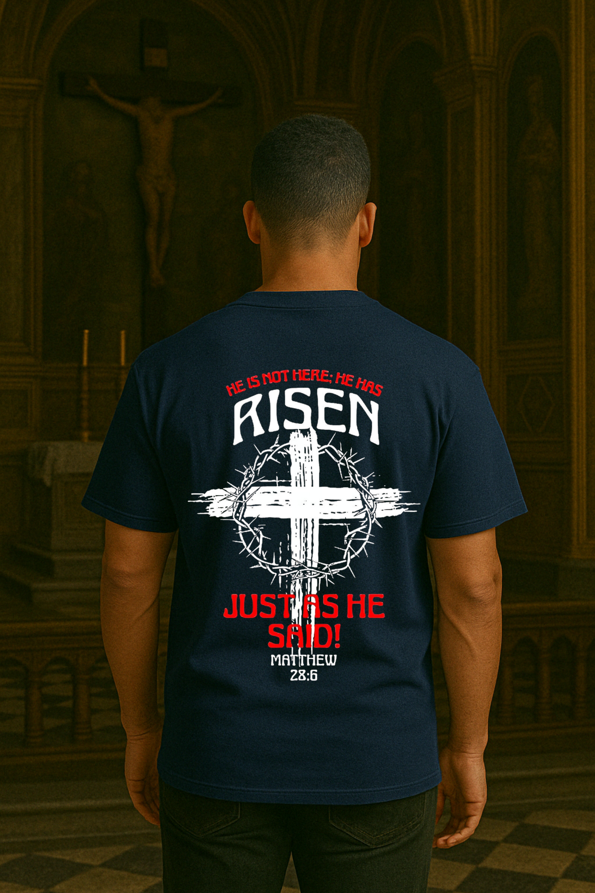 Camiseta Oversized Risen EC