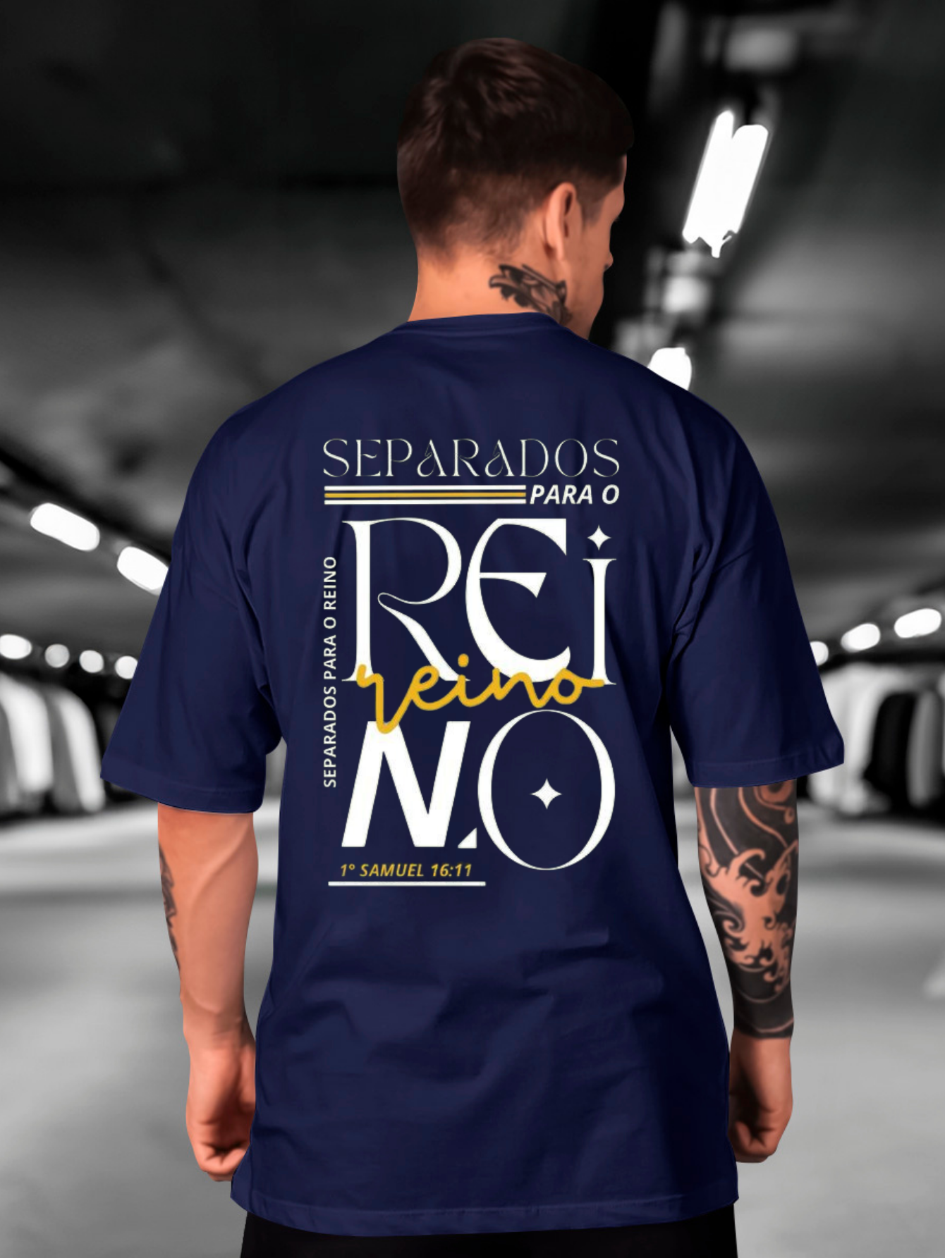 Camiseta Oversized Separados para o reino EC