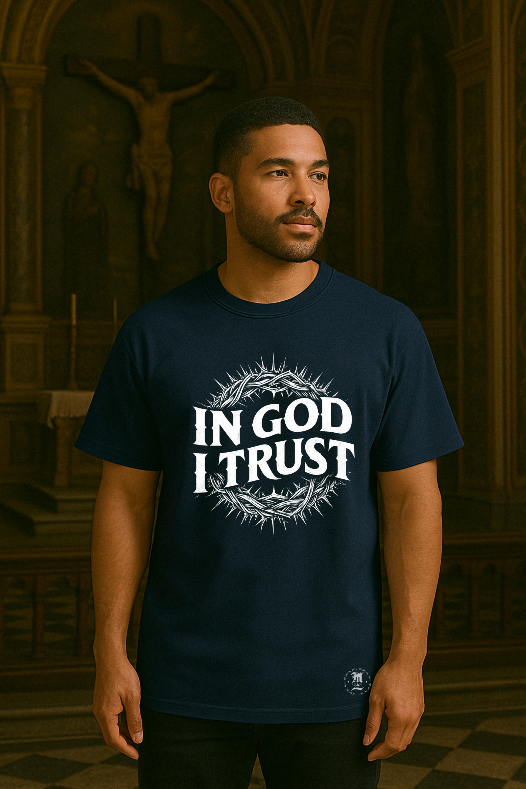 Camiseta Oversized In God I Trust EF