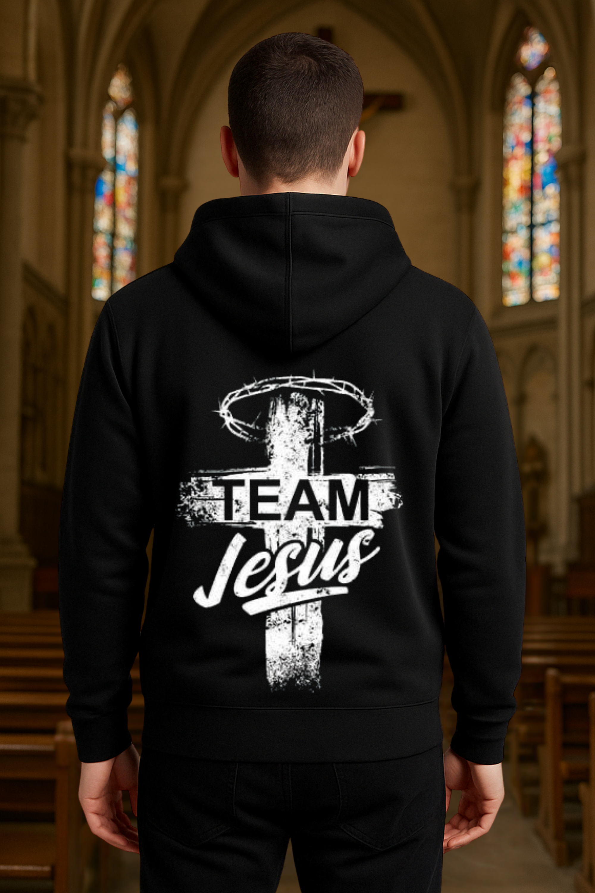 Blusa de Moletom Team Jesus EC