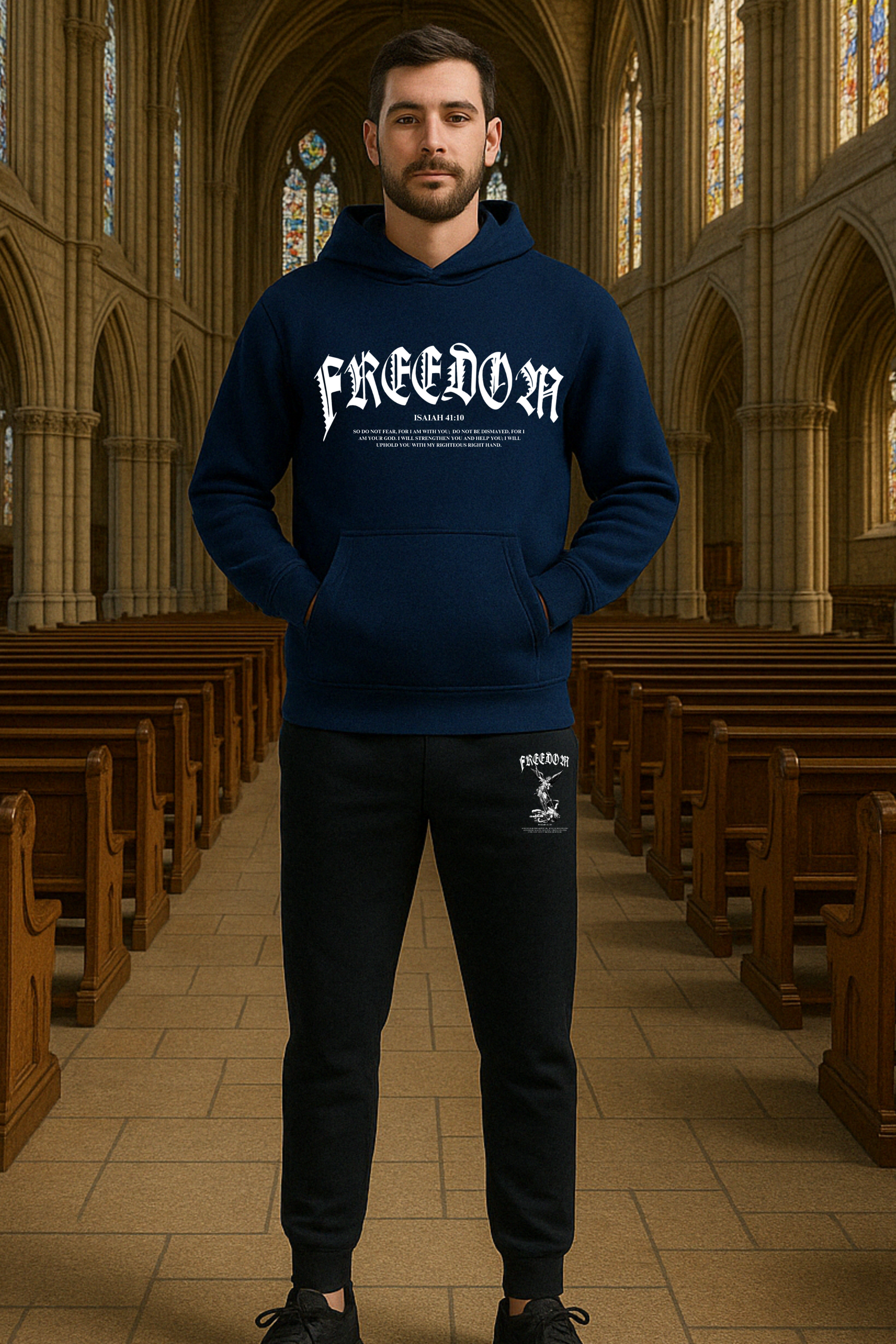 Conjunto de Moletom Freedom Angel EFC MEIO