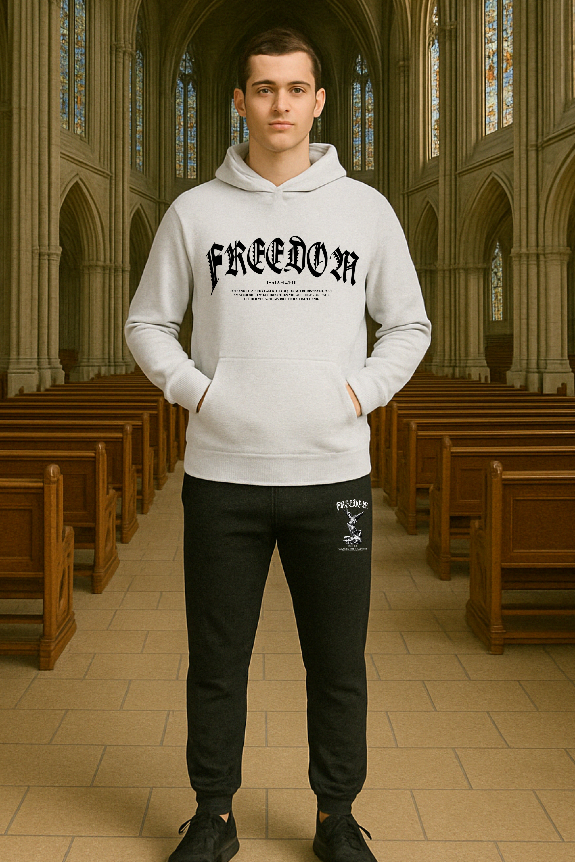 Conjunto de Moletom Freedom Angel EFC MEIO