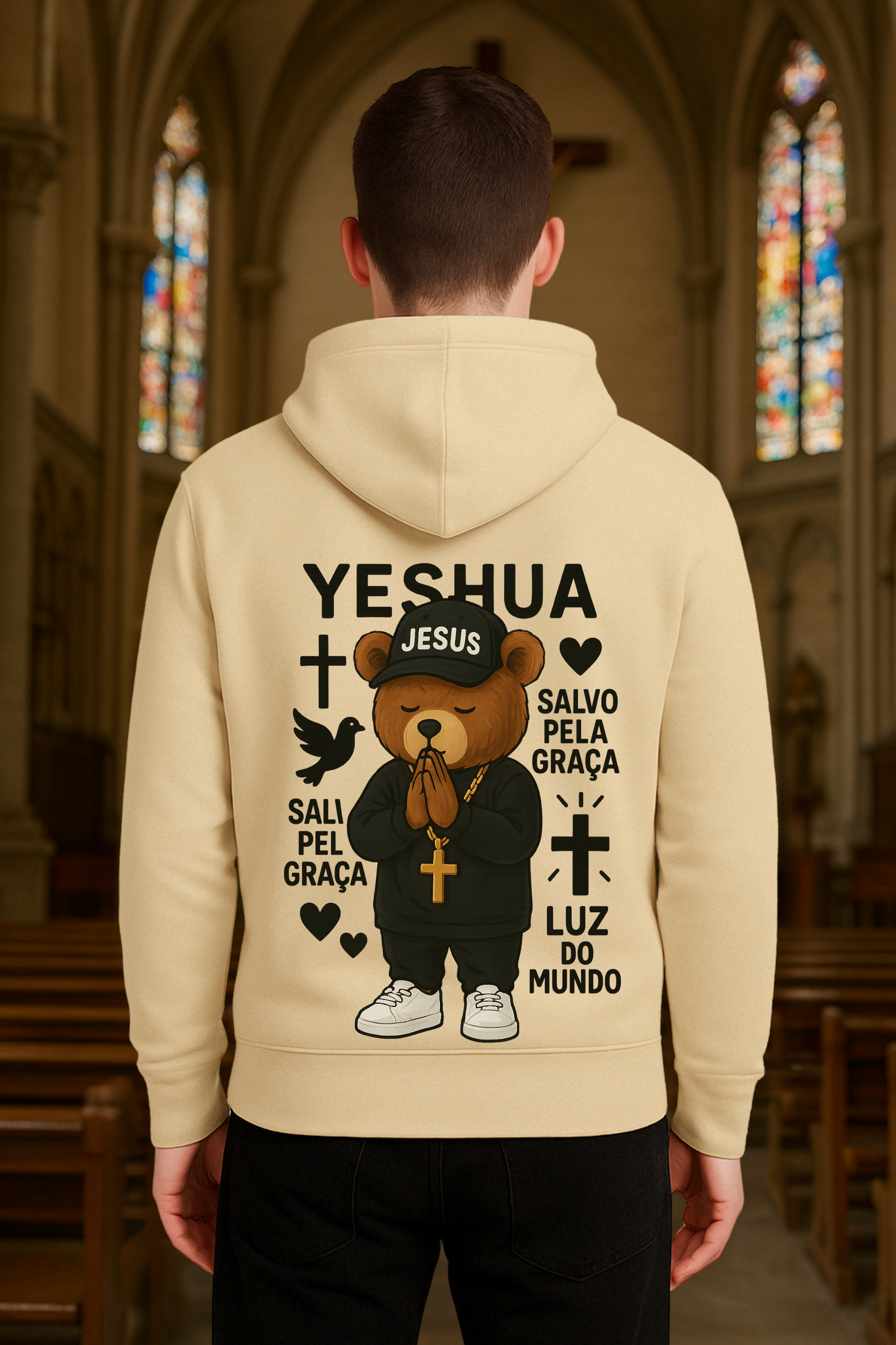 Blusa de Moletom Urso Yeshua EC