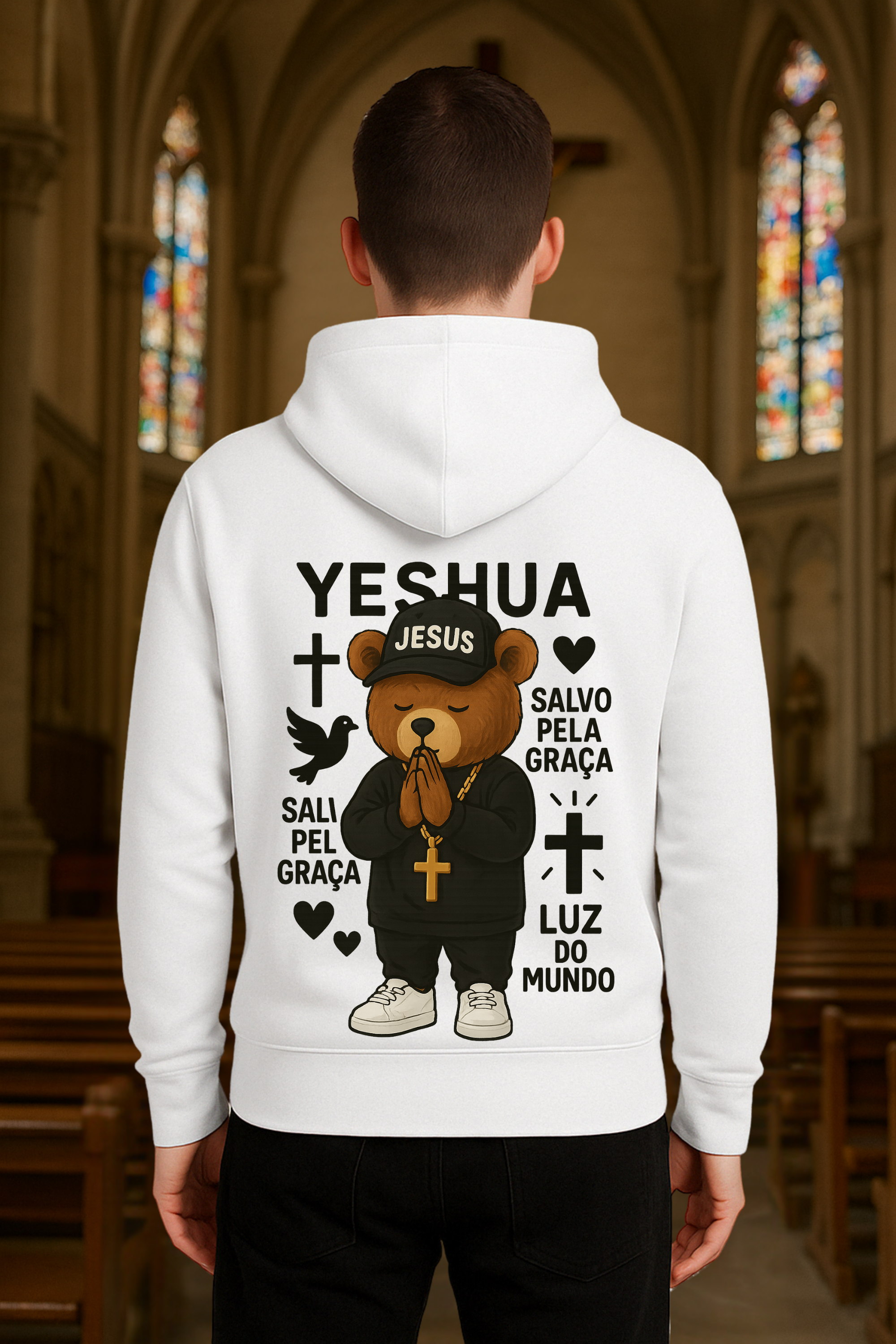 Blusa de Moletom Urso Yeshua EC