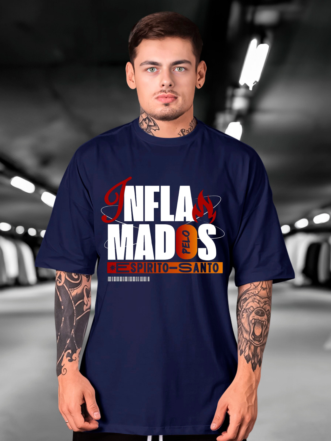 Camiseta Oversized Inflamados EF