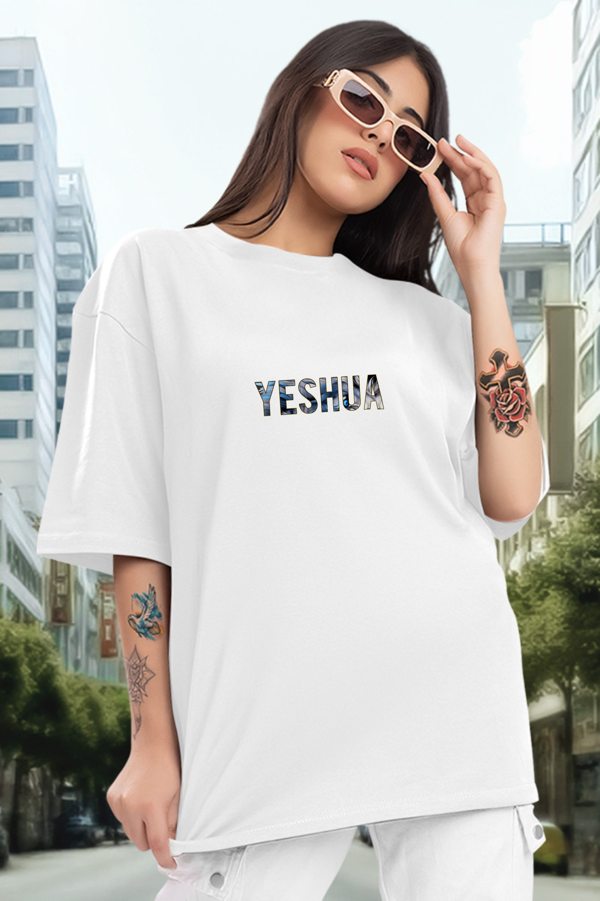 Camiseta Oversized Yeshua EFC MEIO