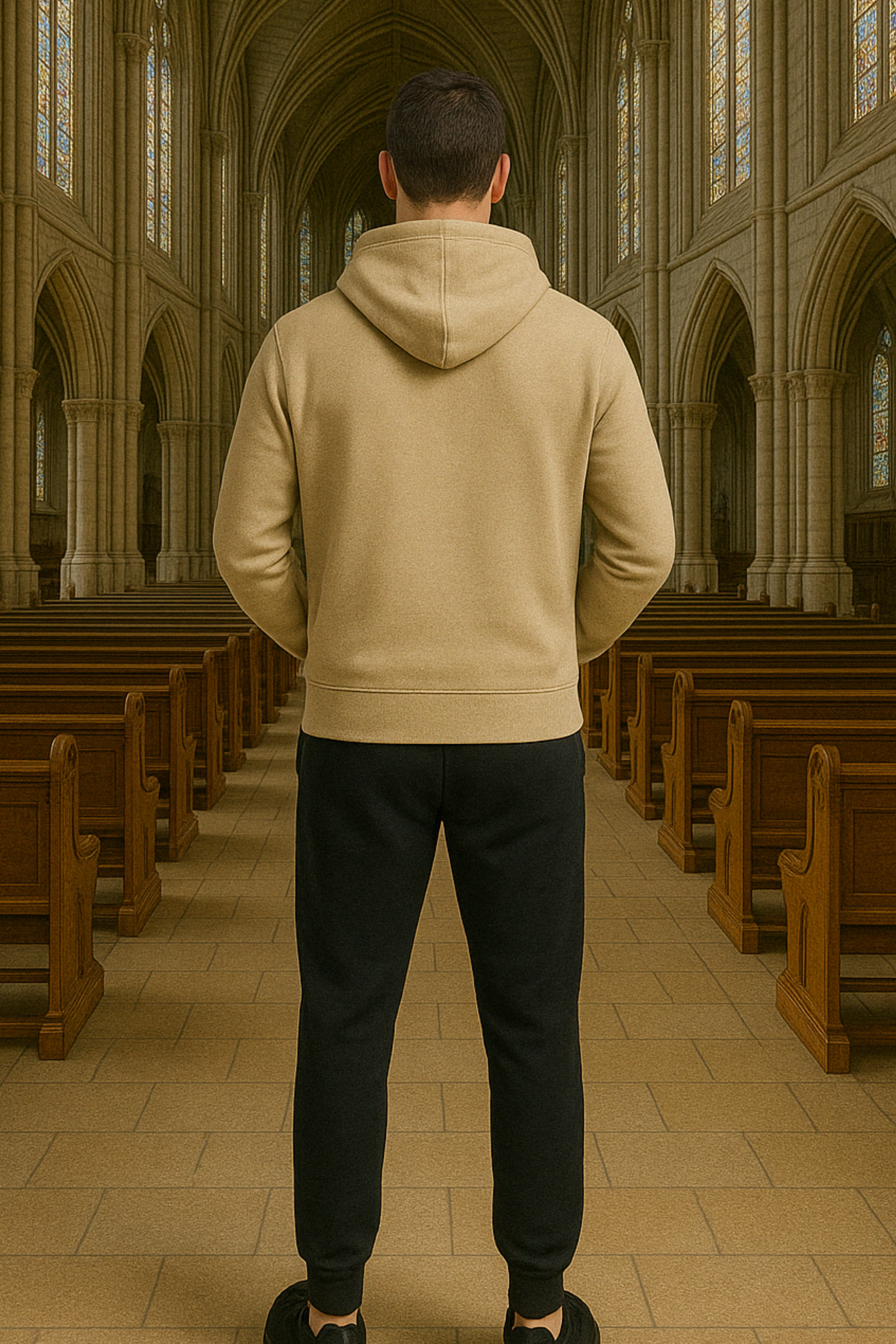 Conjunto de Moletom Jesus é o caminho EF EB