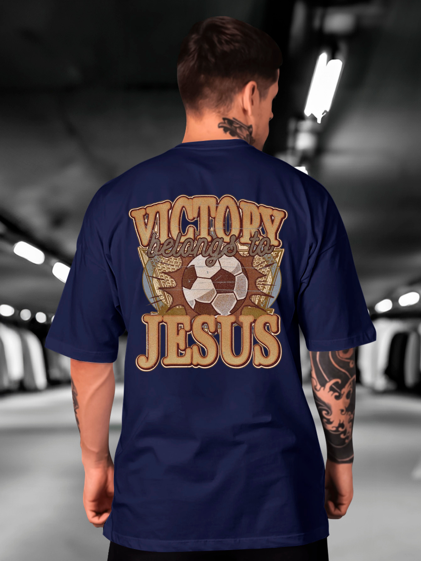 Camiseta Oversized Victory belongs to Jesus EC