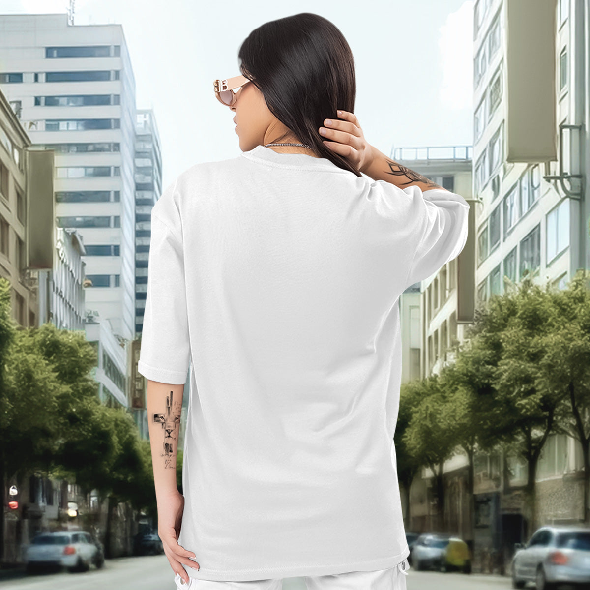 Camiseta Oversized Que ele cresça EC