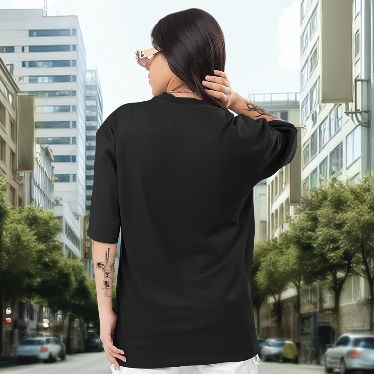 Camiseta Oversized Sou filha do Rei EF