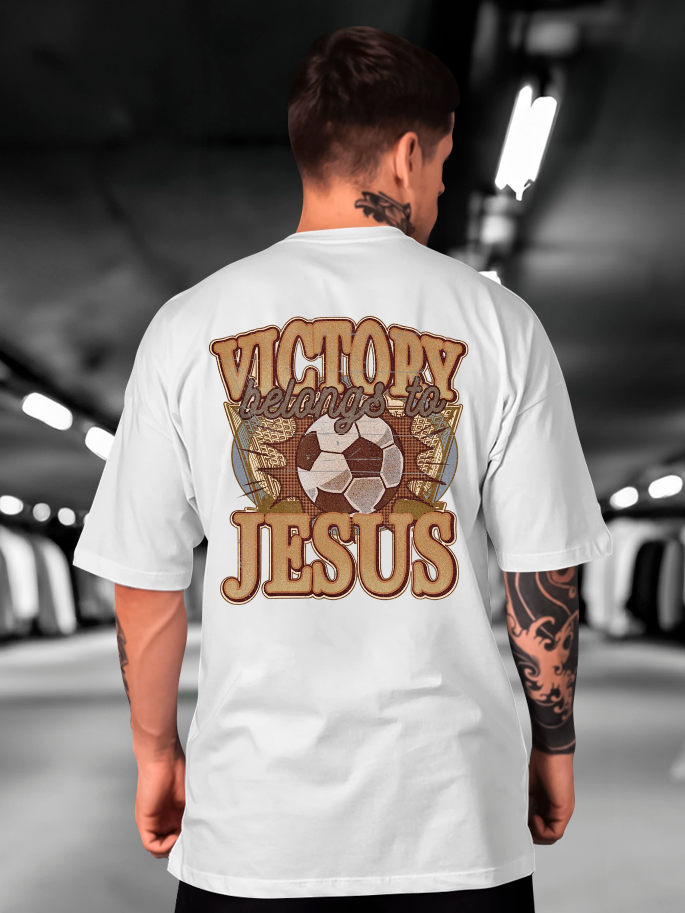 Camiseta Oversized Victory belongs to Jesus EC