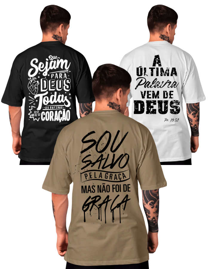 Kit Promoção 3 Peças Zion