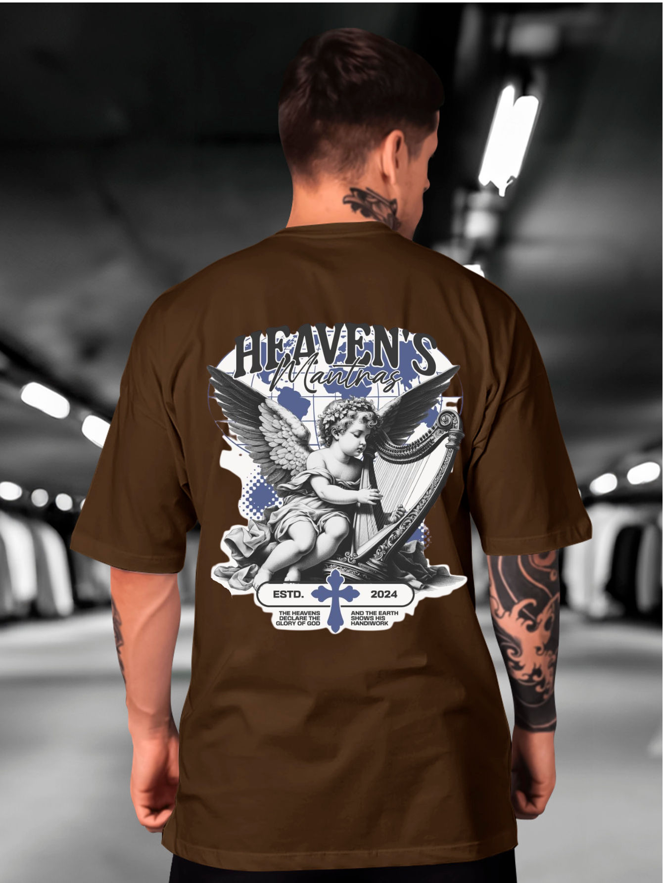 Camiseta Oversized Heaven's EC