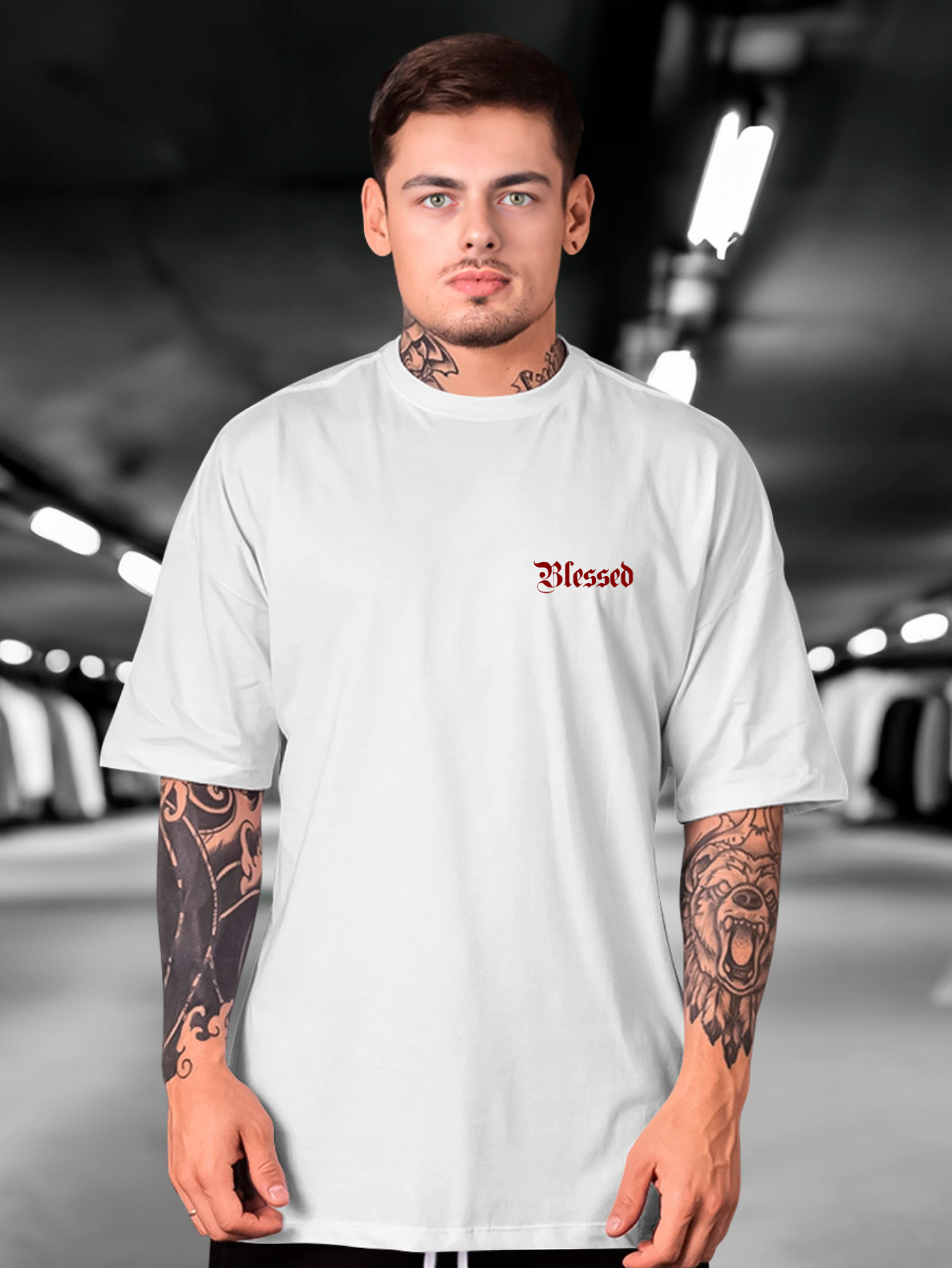 Camiseta Oversized Blessed Jesus EFC CLASSIC
