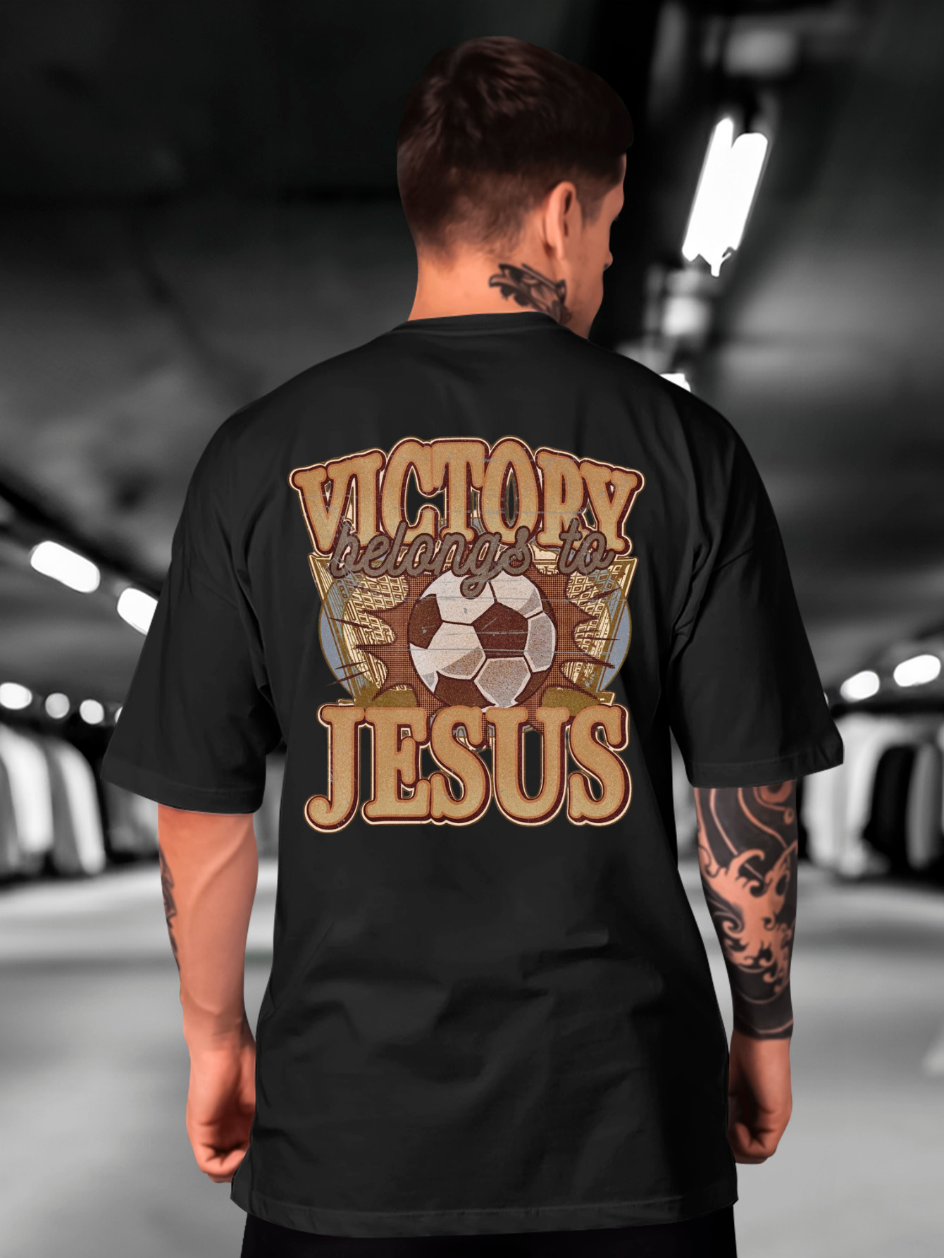 Camiseta Oversized Victory belongs to Jesus EC